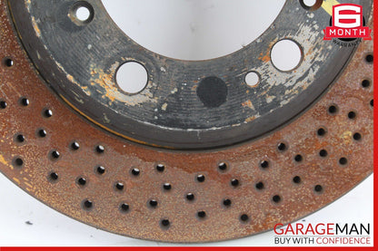 05-12 Porsche Cayman 987 Front Right & Left Drilled Brake Rotor Disc Set OEM