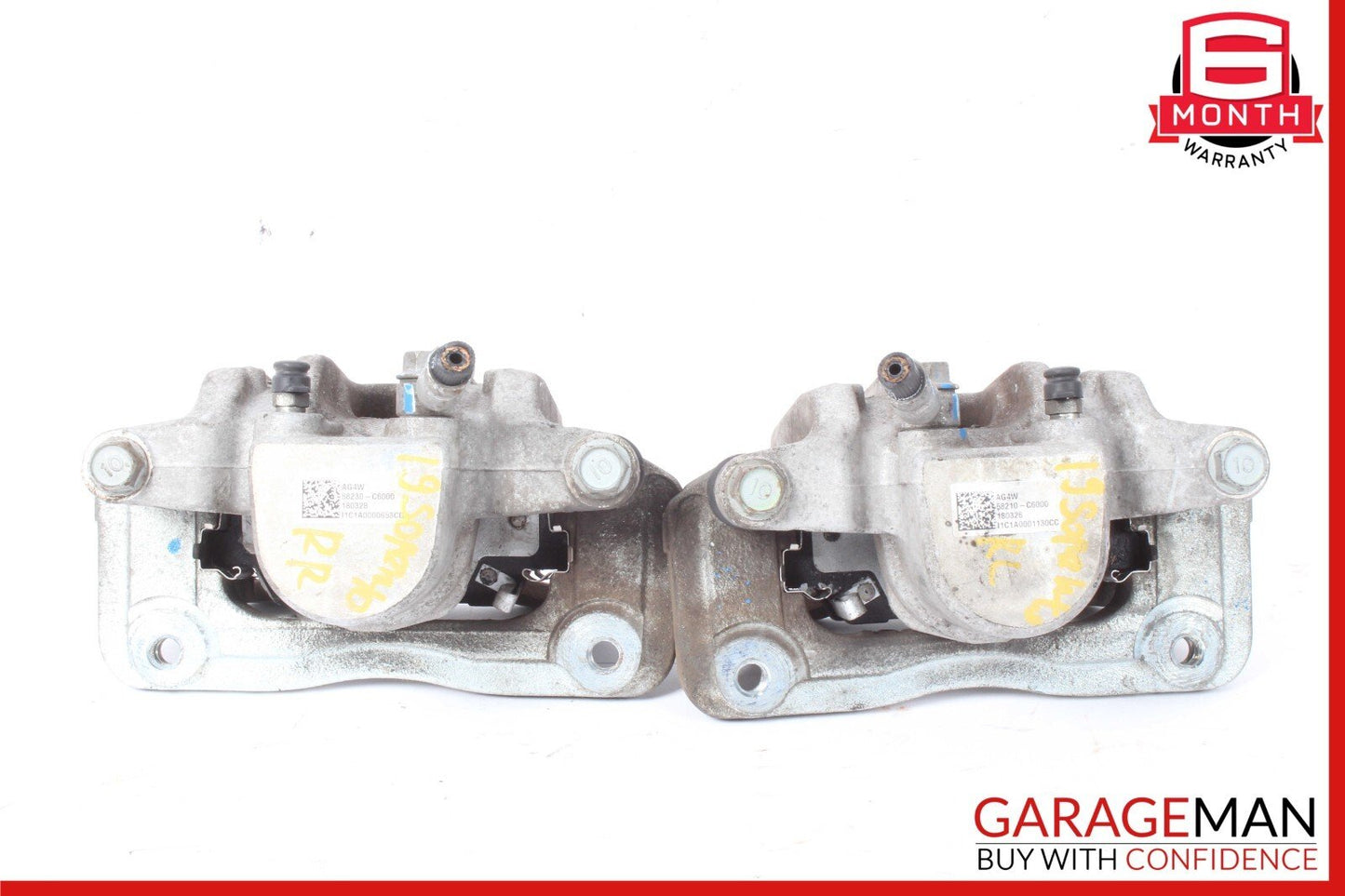 16-20 Kia Sorento Rear Left Side & Rear Right Side Wheel Brake Caliper