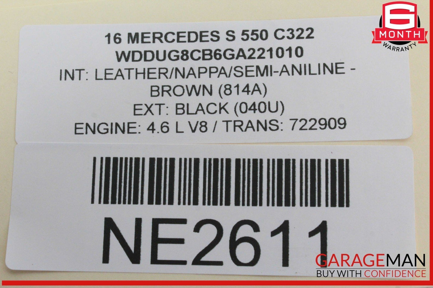 14-17 Mercedes W222 S550 Front Left and Right Side Door Audio Subwoofer OEM