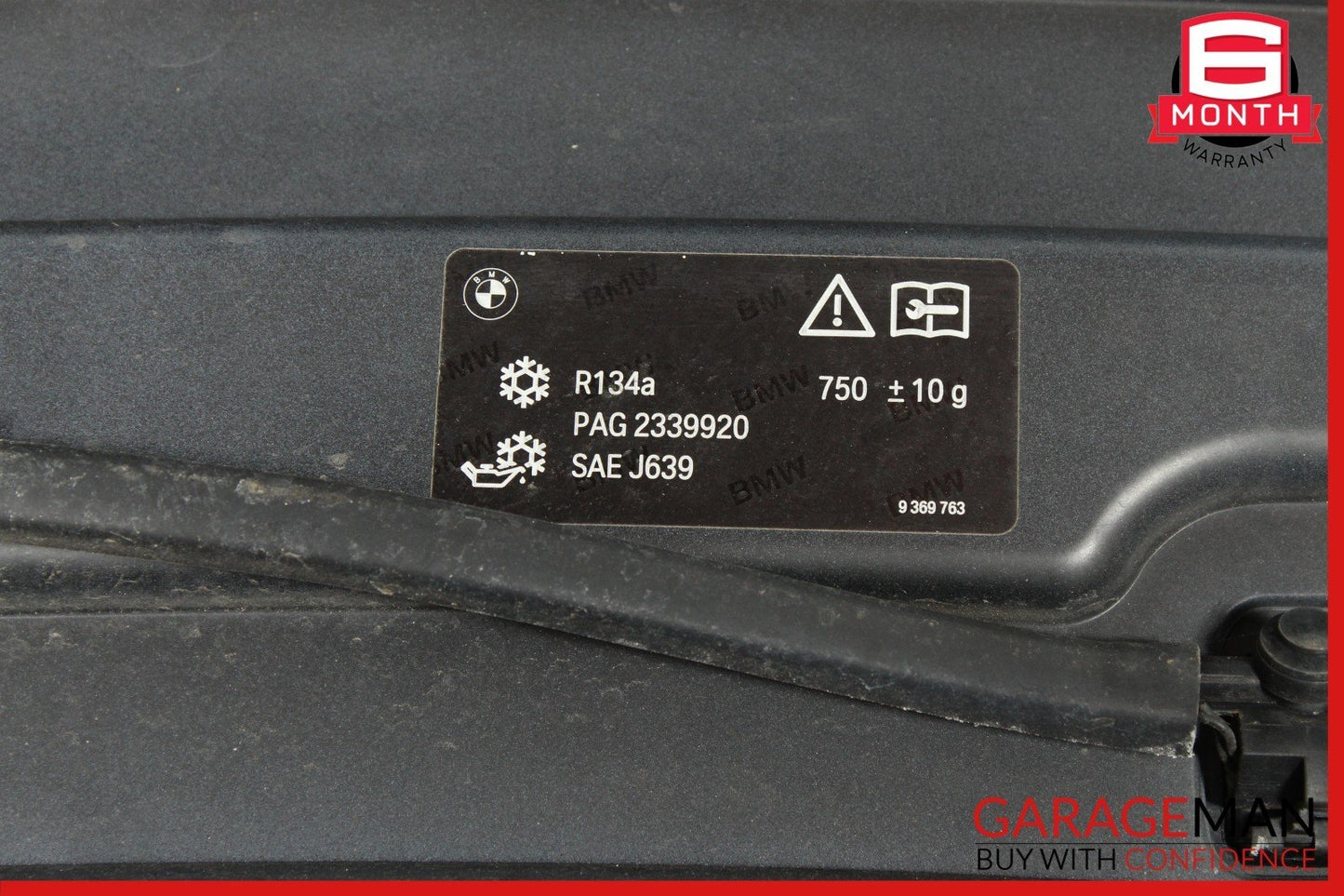 14-21 BMW i3 I01 Hood Cover Panel Assembly Black 51237375891 OEM