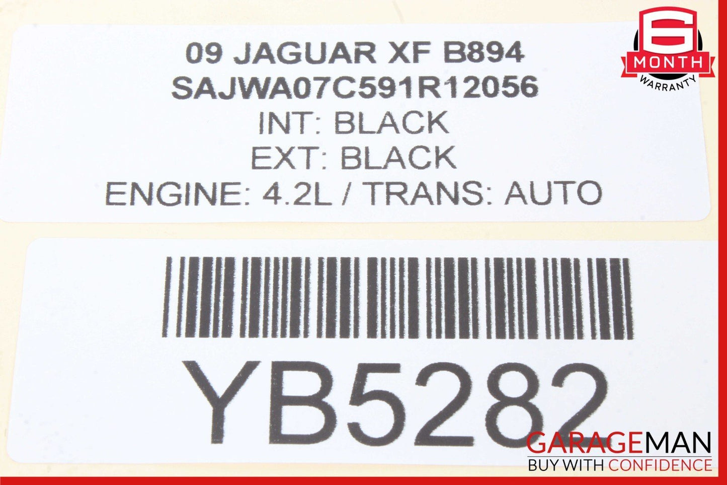 09-15 Jaguar XF Front Left Driver Side Dashboard AC Air Vent 8X23014A23 OEM
