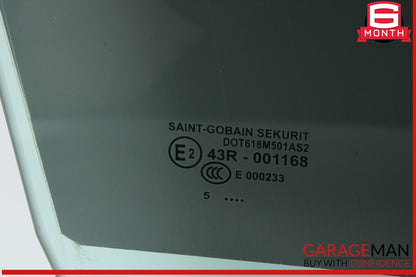 03-10 Porsche Cayenne 955 957 Front Right Passenger Side Door Window Glass OEM