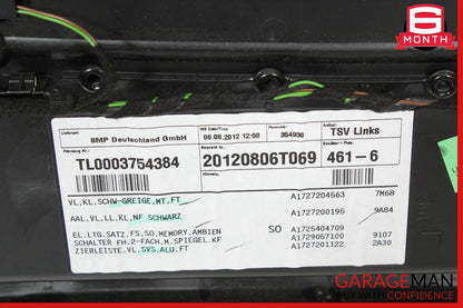 12-16 Mercedes R172 SLK250 SLK300 Front Left Interior Door Panel Assy Black OEM