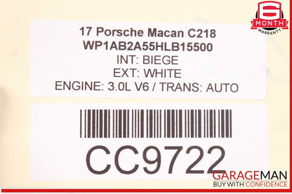15-21 Porsche Macan 95B Gas Gasoline Fuel Tank Reservoir Assembly OEM