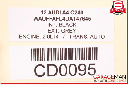 13-17 Audi A4 A5 A6 Quattro 2.0L Automatic Transmission Assembly OEM 192k