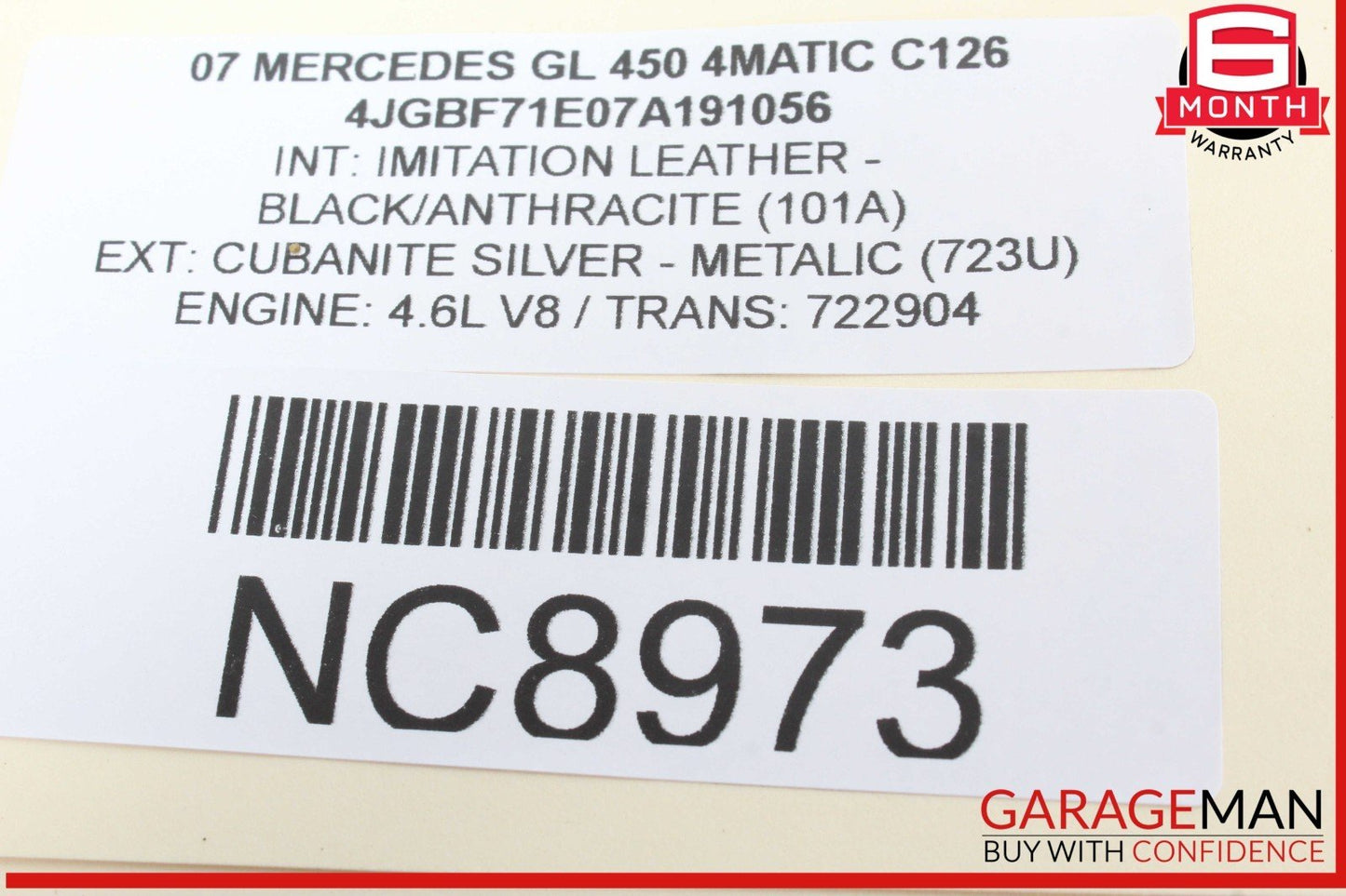 06-13 Mercedes X164 GL450 4MATIC Rear Left & Right Side Audio Sound Speakers Set