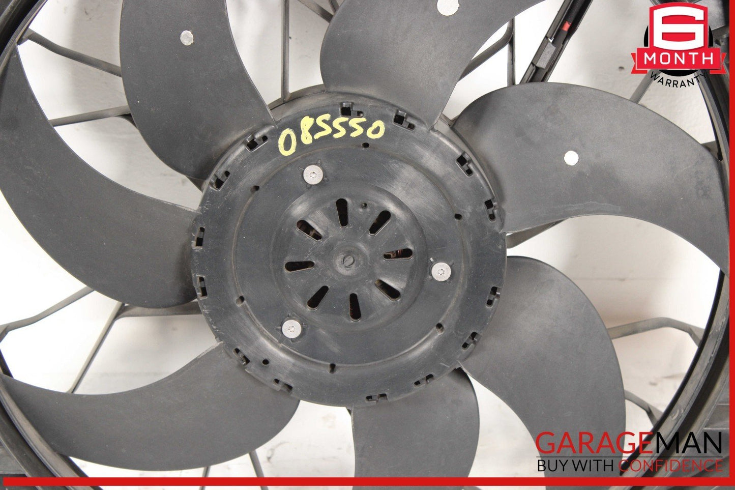 07-13 Mercedes W221 S550 S400 Engine Cooling Fan Motor Assembly 2215000993 OEM