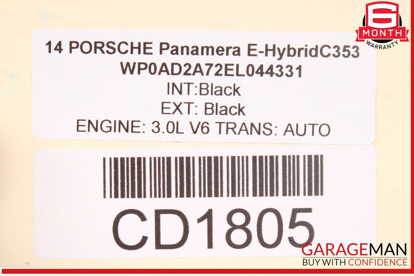 12-16 Porsche Panamera 970 E-Hybrid Automatic Transmission Gearbox OEM 83k
