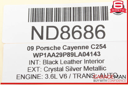 08-10 Porsche Cayenne 957 Rear Left and Right Side Exhaust Tail Pipe Tip OEM