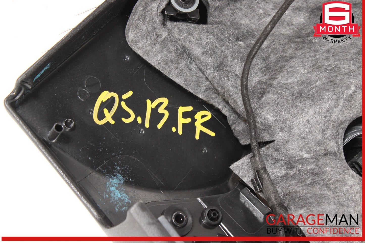 13-17 Audi Q5 SQ5 Front Right Passenger Side Interior Door Panel Cover OEM
