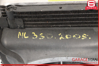 98-05 Mercedes W163 ML350 Engine Cooling Radiator AC A/C Condenser Assembly OEM