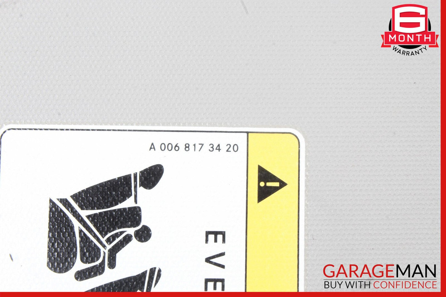 12-16 Mercedes X166 GL450 ML400 Sun Visor Sunvisor Right Passenger Side Gray OEM
