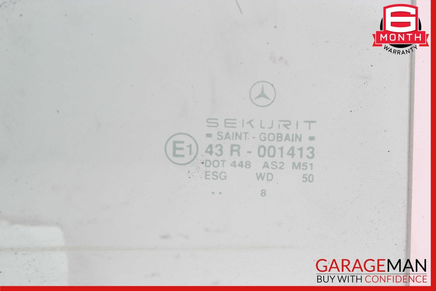 90-02 Mercedes R129 SL500 300SL Front Right Side Door Window Auto Glass OEM