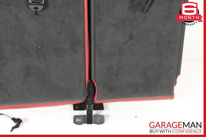 15-24 Porsche Macan 95B Rear Left Top Upper Seat Cushion Assembly Red OEM