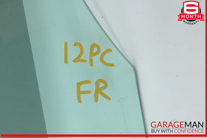 11-18 Porsche Cayenne 958 Front Right Passenger Side Door Window Auto Glass OEM