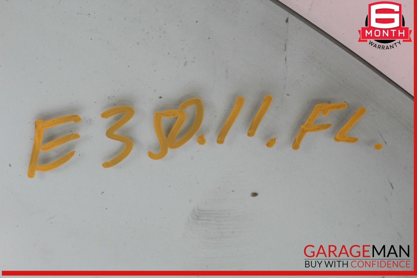 11-17 Mercedes W207 E350 Convertible Front Left Side Door Window Glass OEM