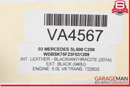 99-08 Mercedes R230 SL500 S500 Left Side Engine Motor Rocker Arm 1130510208 OEM