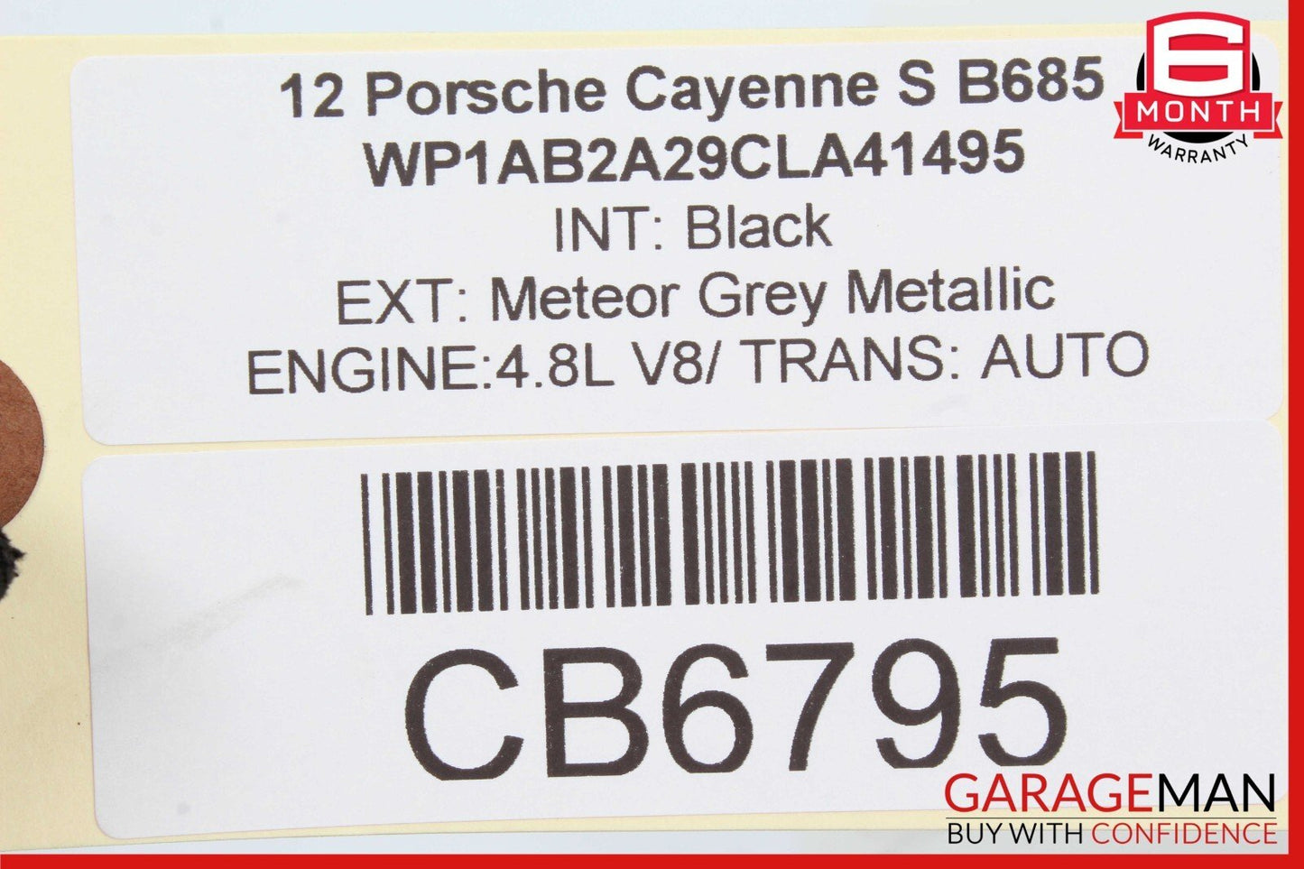 11-17 Porsche Cayenne 958 Front Center Console A/C Heater Climate Switch Control