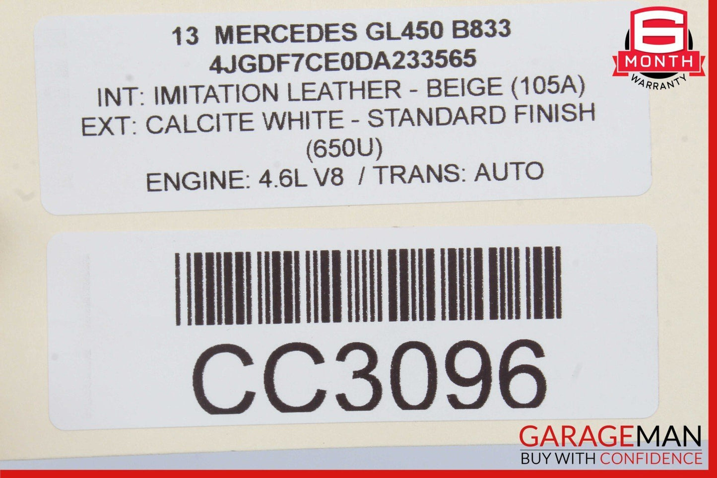 12-19 Mercedes X166 GL350 GL550 GLS550 Sunroof Sun Roof Frame 1667801429 OEM