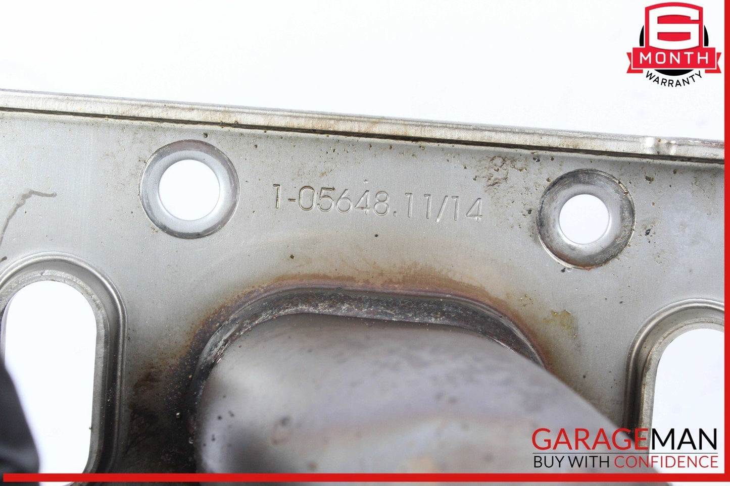 08-14 Porsche Cayenne 957 958 4.8L Left Side Exhaust Manifold Header OEM