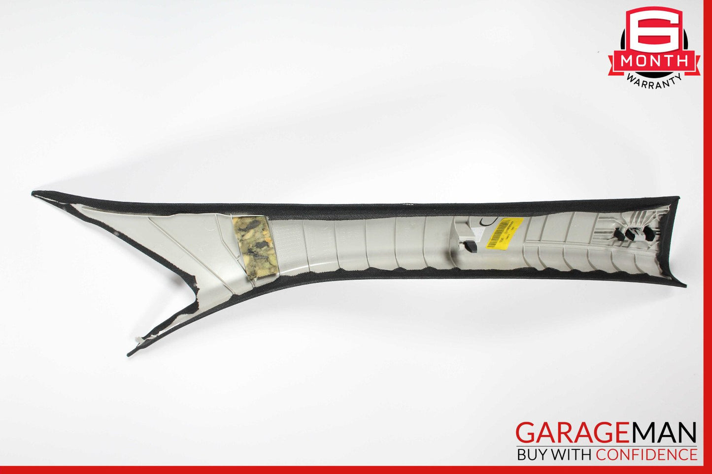 15-20 Mercedes W205 C350e Roof Headliner Pillar Trim Assembly Suede Black