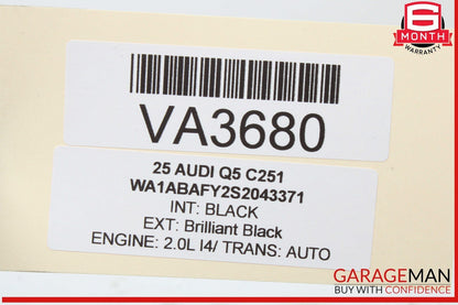 18-25 Audi Q5 Front Left Driver Side Lower Forward Control Arm 80A407155 OEM