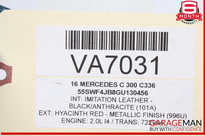 15-20 Mercedes W205 C300 Rear Left Driver Side Axle CV Half Shaft OEM