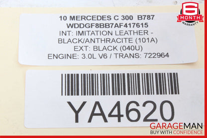 08-11 Mercedes W204 C300 C350 Rear Right & Left Side Door Sound Speakers Set OEM