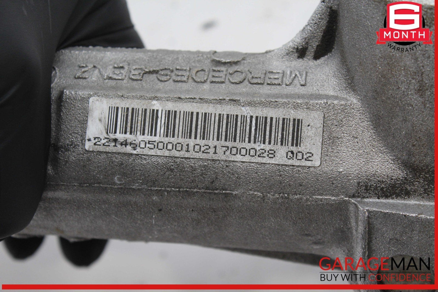 10-13 Mercedes W221 S550 S63 AMG RWD Power Steering Rack and Pinion Assembly OEM