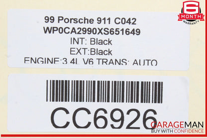 97-05 Porsche Carrera 911 Boxster 986 Rear Subframe Cross Member Sub Frame Bar
