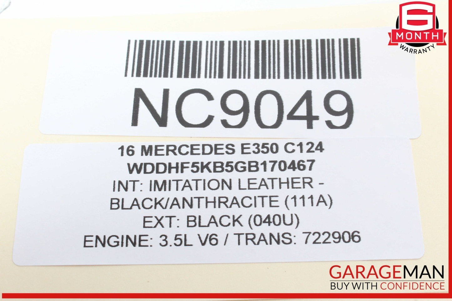 08-18 Mercedes W212 E350 Front / Rear Left & Right Side Door Audio Speaker OEM