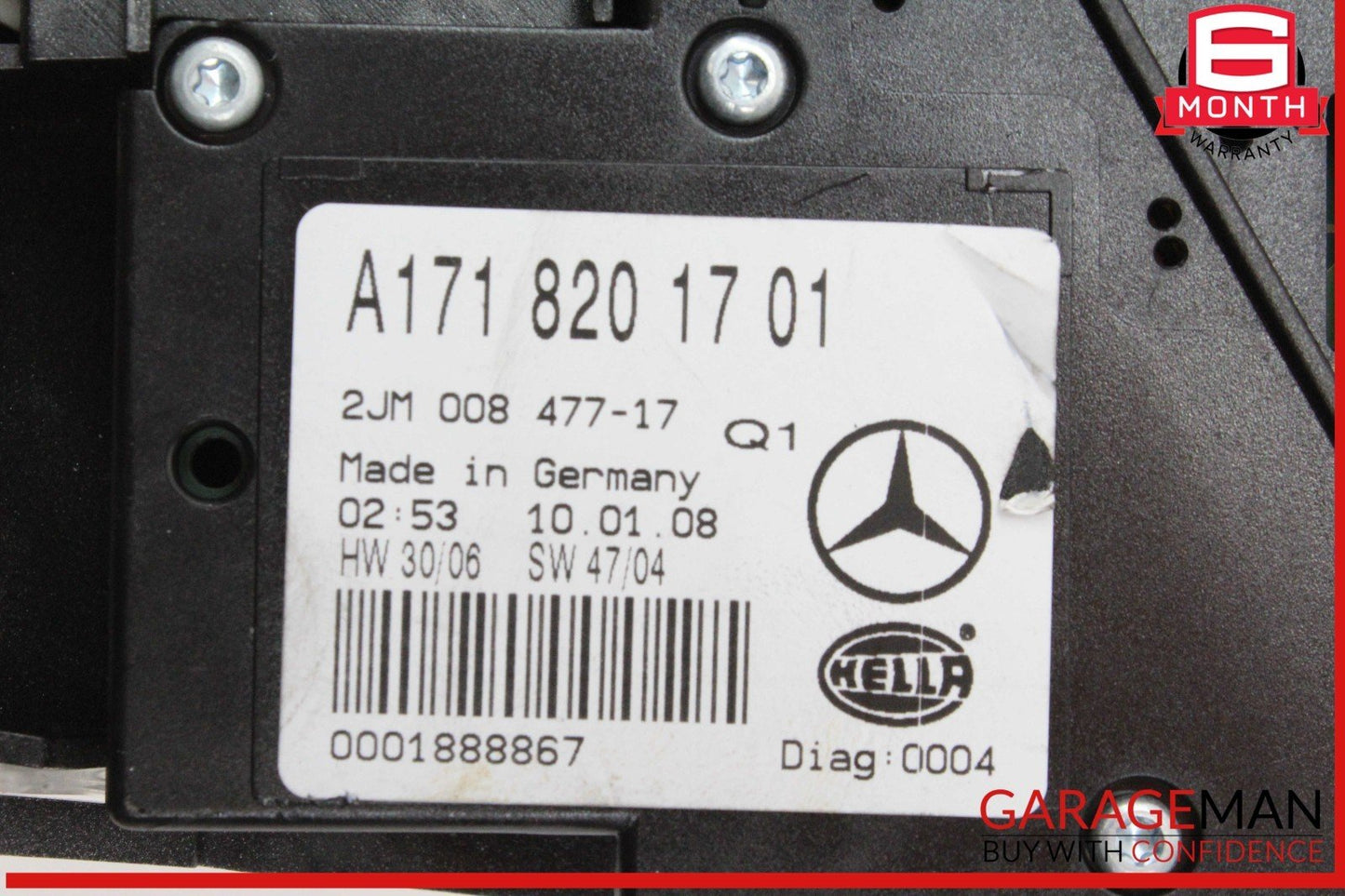 05-11 Mercedes R171 SLK280 SLK300 Front Overhead Reading Dome Light Lamp OEM
