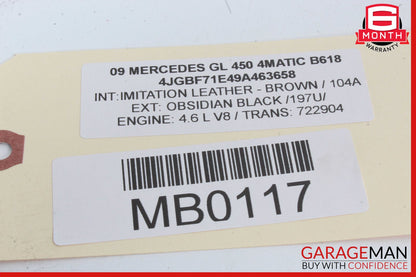 06-12 Mercedes X164 GL450 ML550 Front Right Side Reinforcement Bracket OEM