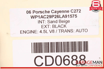 03-06 Porsche Cayenne 955 4.5 V8 Auto Trans Automatic Transmission Assembly OEM