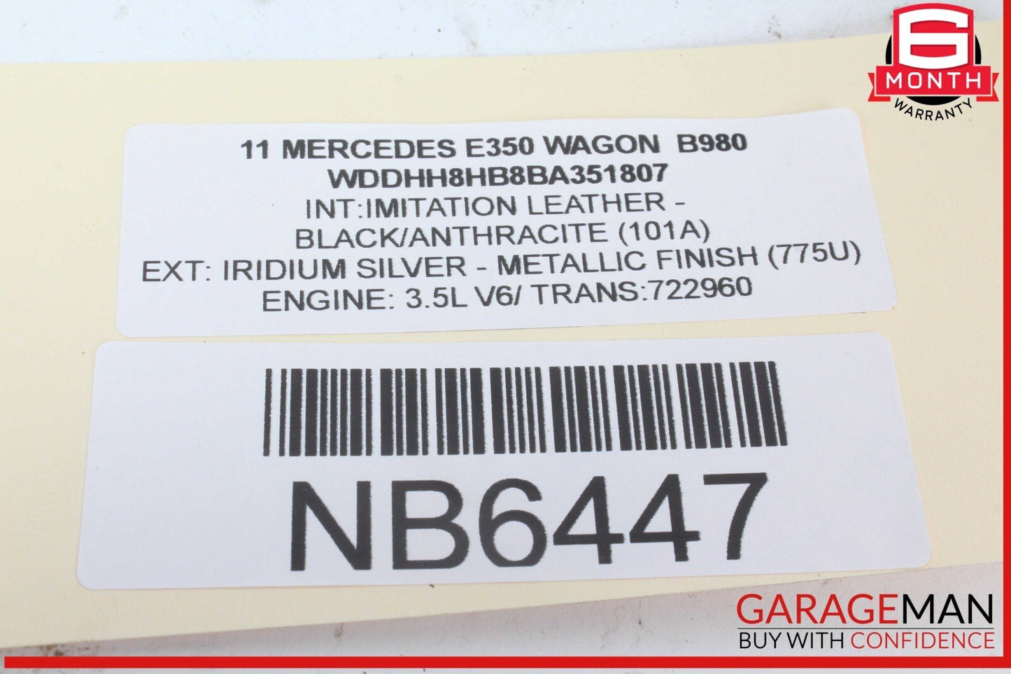 10-13 Mercedes W212 E350 Wagon Steering Wheel w/ Paddle Shifters Black OEM
