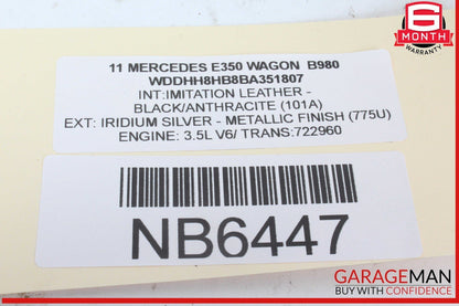 10-13 Mercedes W212 E350 Wagon Steering Wheel w/ Paddle Shifters Black OEM