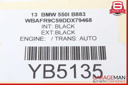 11-16 BMW 528i 535i 550i Front Left Window Regulator w/o Motor 7231887