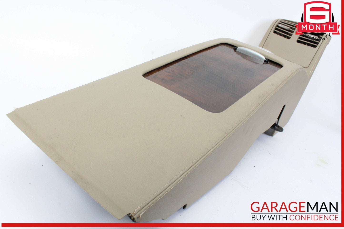 12-14 Mercedes W218 CLS550 CLS500 Rear Center Console Armrest Storage Beige OEM