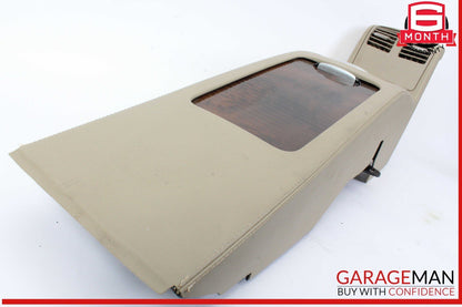 12-14 Mercedes W218 CLS550 CLS500 Rear Center Console Armrest Storage Beige OEM