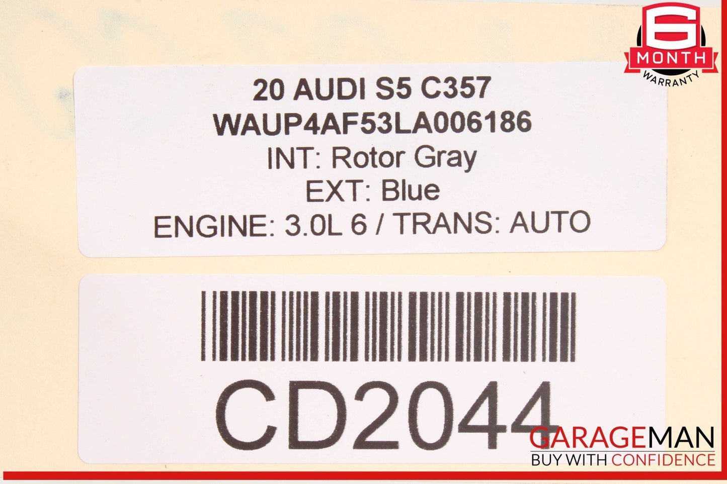 18-24 Audi S5 RS5 A5 Sportback Fuel Gas Tank Reservoir Assembly 8W6201021 OEM