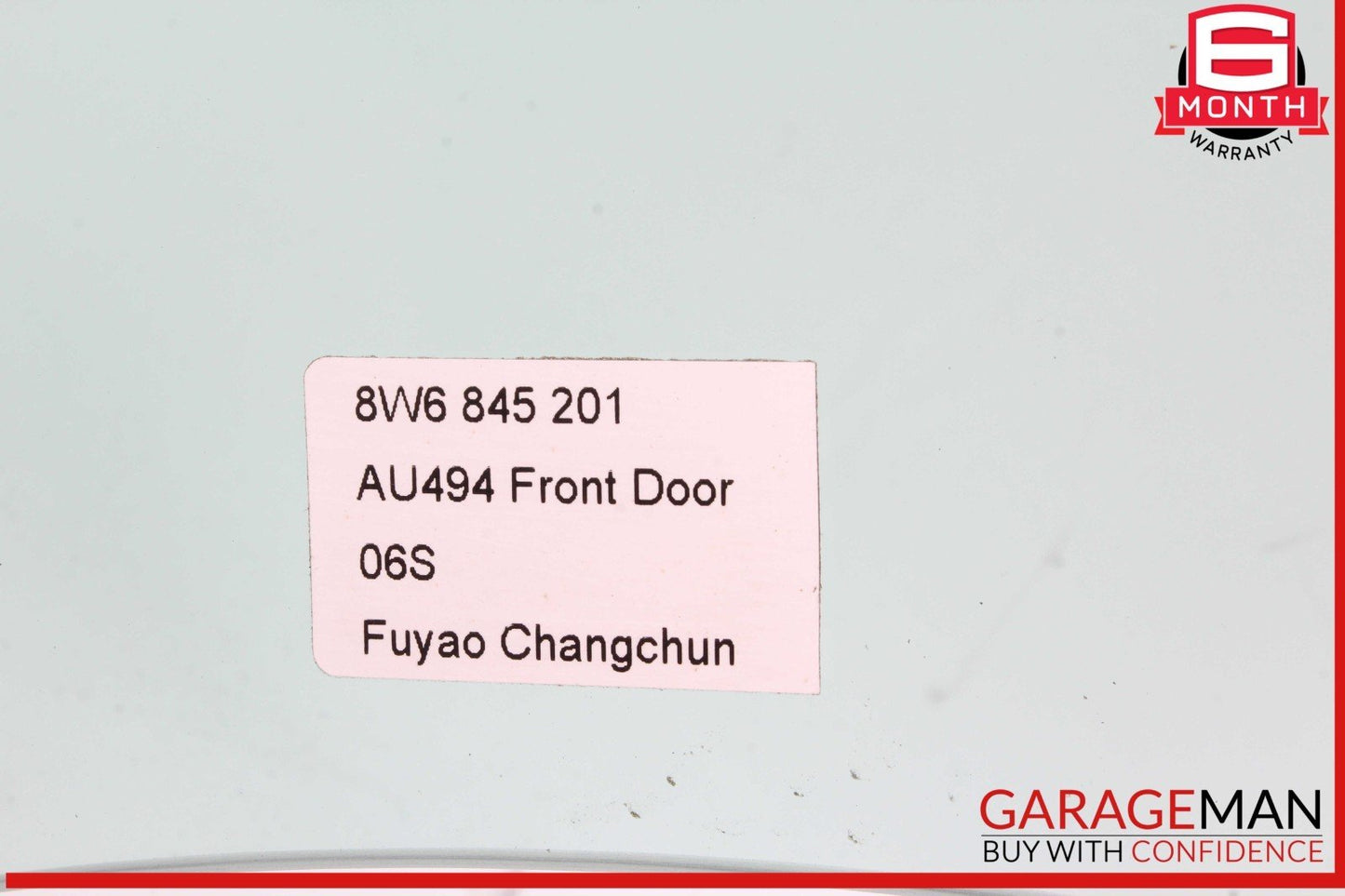 18-23 Audi RS5 S5 Front Left Driver Side Door Window Glass OEM