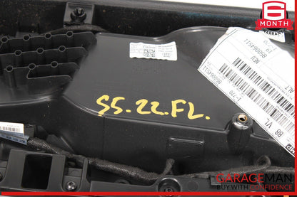 18-24 Audi S5 A5 RS5 Front Left Door Panel Trim Leather / Suede Black OEM