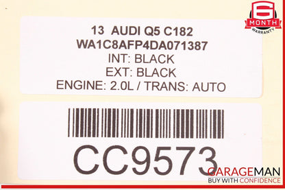 13-17 Audi Q5 2.0L AWD 8 Speed Automatic Transmission Assembly OEM 84k
