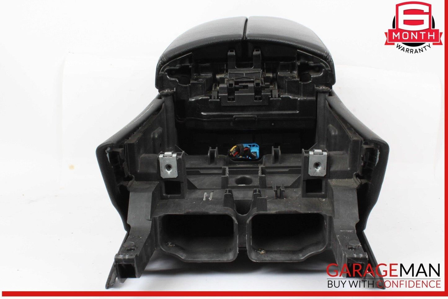 15-20 Mercedes W205 C300 Center Console Arm Rest Armrest Cup Holder Black OEM