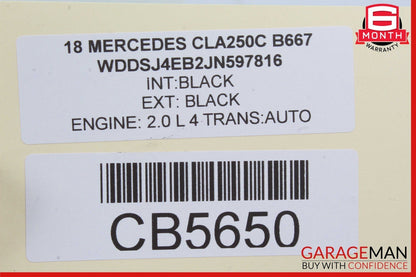14-18 Mercedes W117 CLA180 CLA45 AMG Rear Right Side Door Lock Latch Actuator