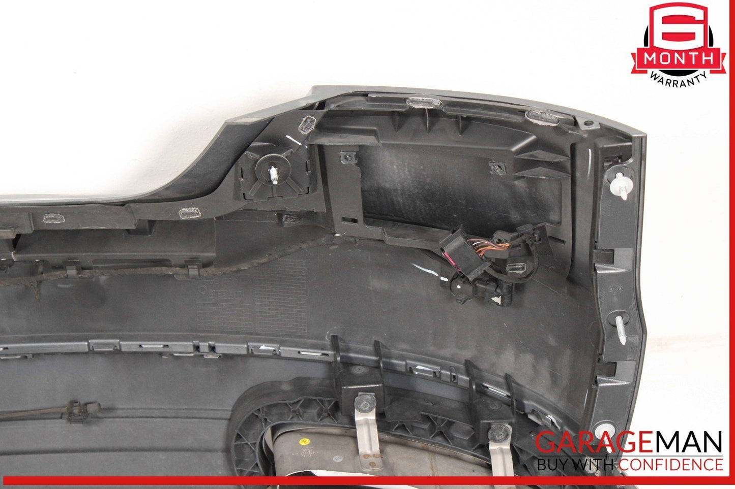 15-18 Audi A8 Rear Bumper Cover Assembly Grey 4H0807067E OEM