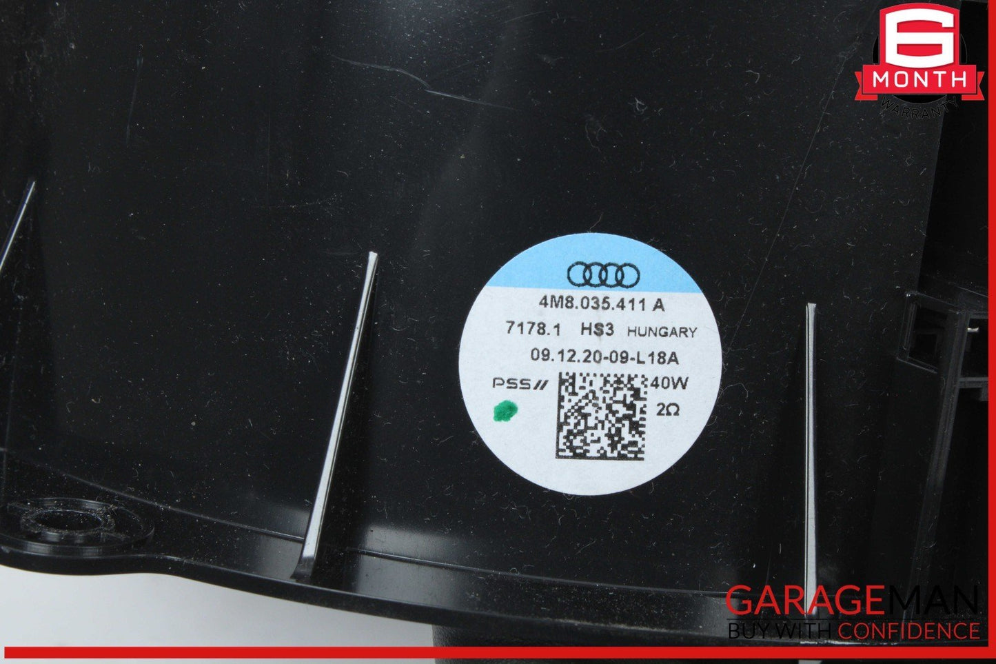 19-24 Audi Q7 Rear Left and Rear Right Side Door Mid Range Audio Sound Speaker