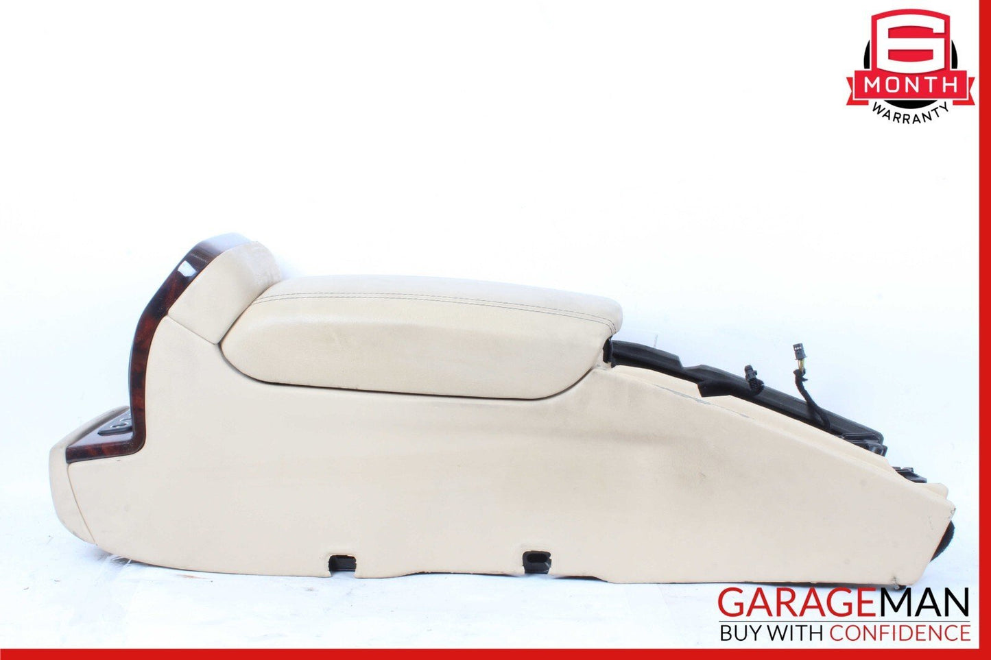 04-12 MASERATI QUATTROPORTE CENTER CONSOLE ARMREST STORAGE COMPARTMENT OEM