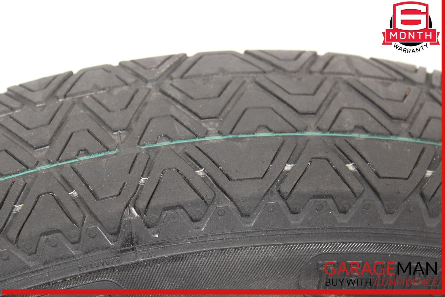 08-14 Mercedes W204 C250 C300 Emergency Spare Tire Donut Wheel Rim 125 90 16"