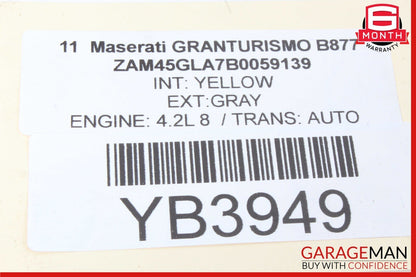 08-19 Maserati GranTurismo S M145 Headlight Windshield Washer Bottle Tank